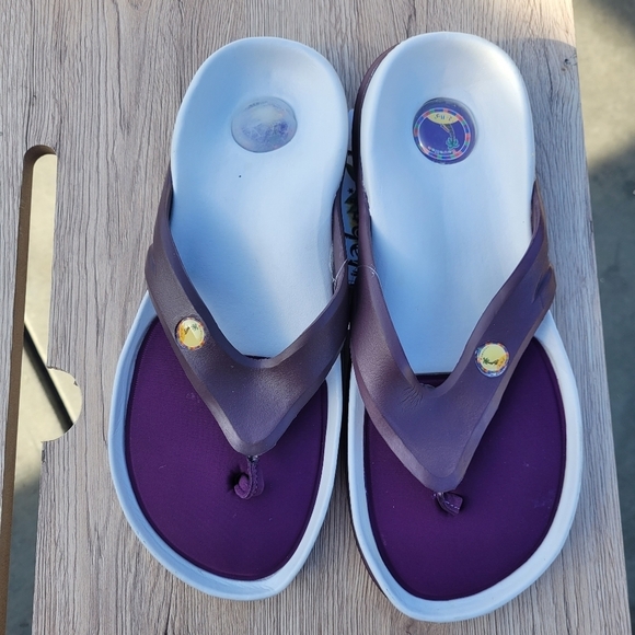 Men's Hawaiian Jellys Slide Thong Flat Sandals Sz 8 - Picture 14 of 14